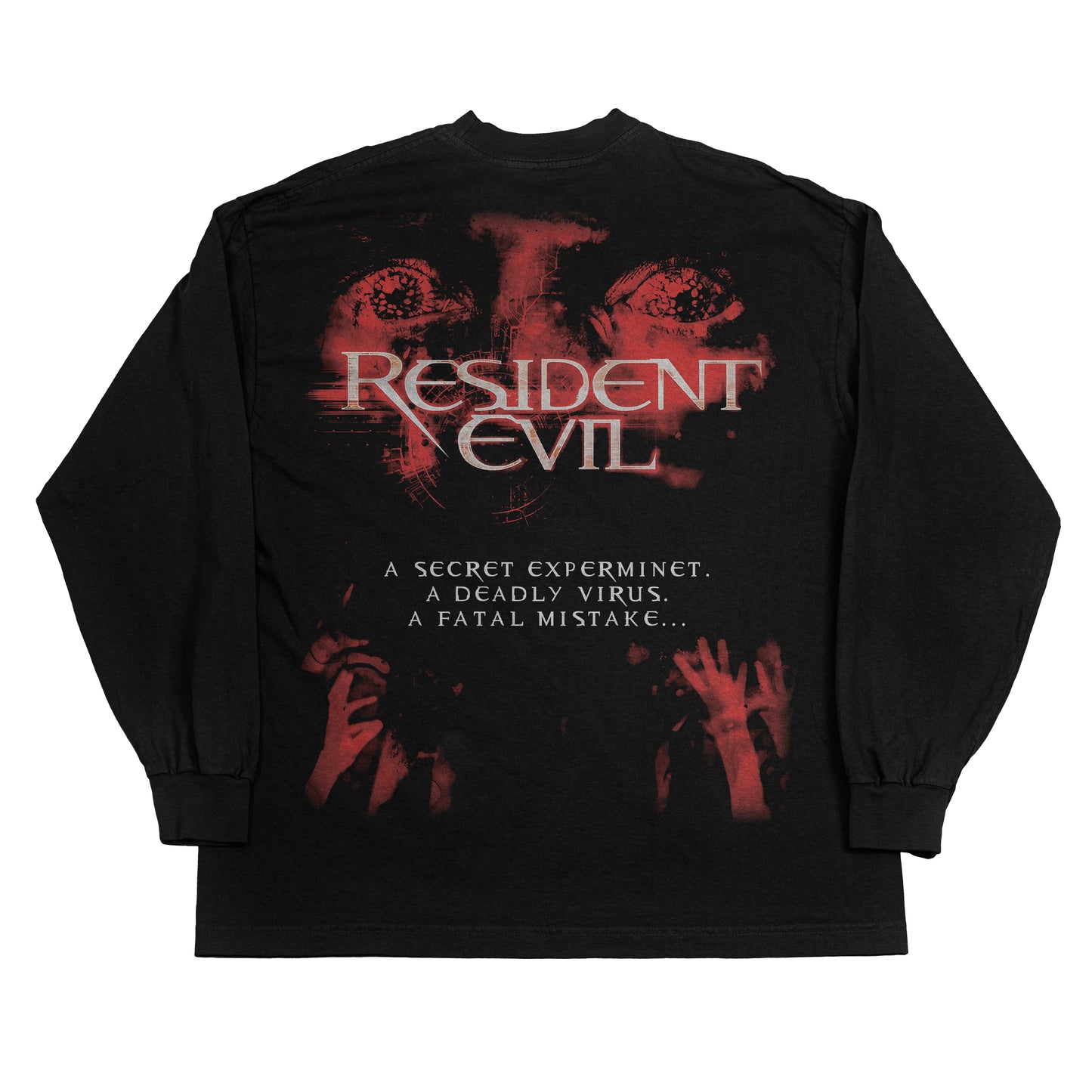 Resident Evil 2002 F&B print Longsleeve