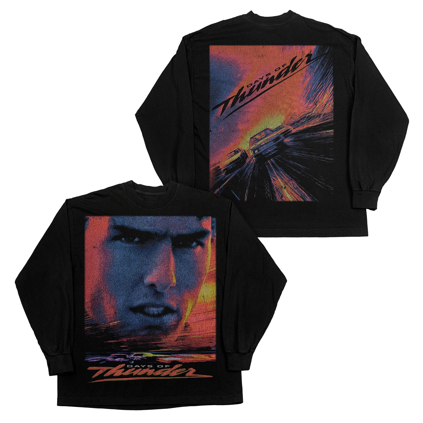 Days of Thunder F&B print Longsleeve