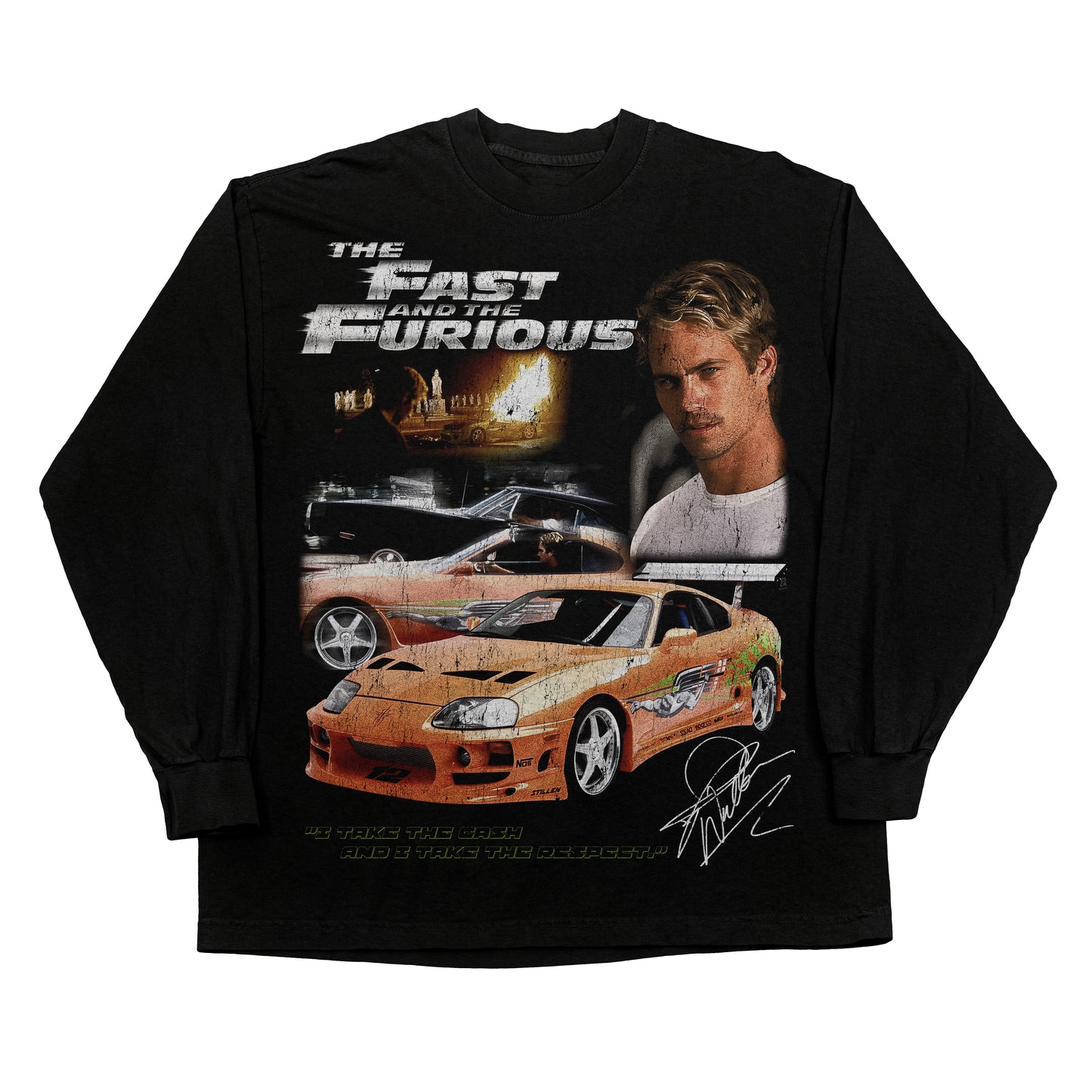 the Fast and the Furious 2001 Supra Longsleeve
