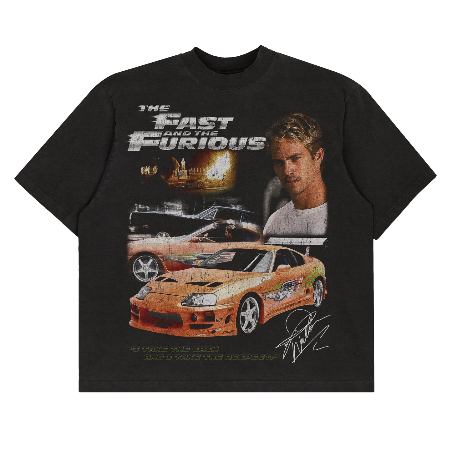 the Fast and the Furious 2001 Supra Tee