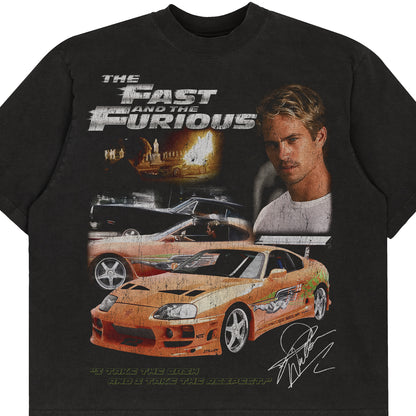 the Fast and the Furious 2001 Supra Tee