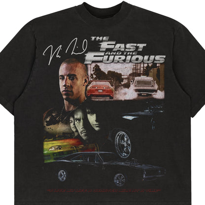 the Fast and the Furious 2001 Charger Tee