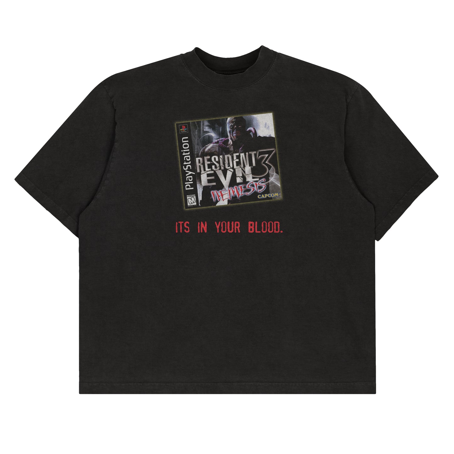 Resident Evil 3: Nemesis "its in your blood" F&B print