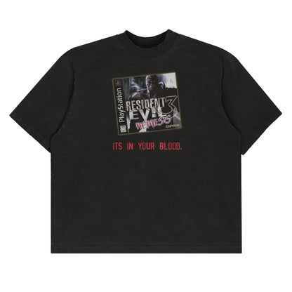 Resident Evil 3: Nemesis "its in your blood" F&B print