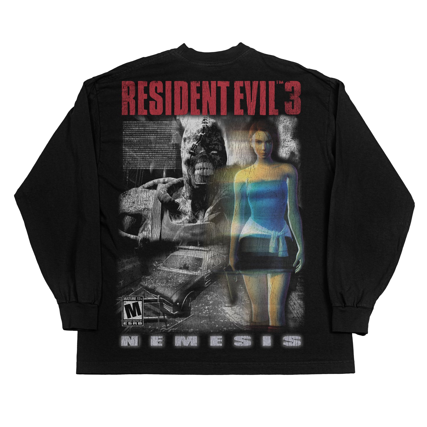 Resident Evil 3 F&B print Longsleeve
