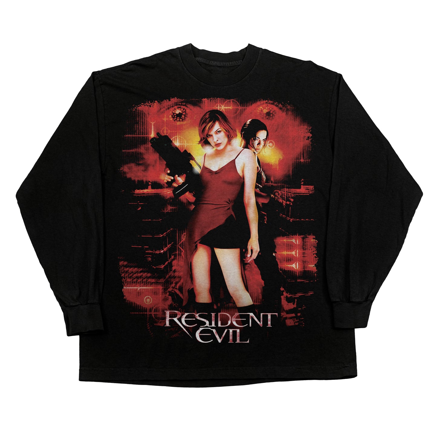 Resident Evil 2002 F&B print Longsleeve