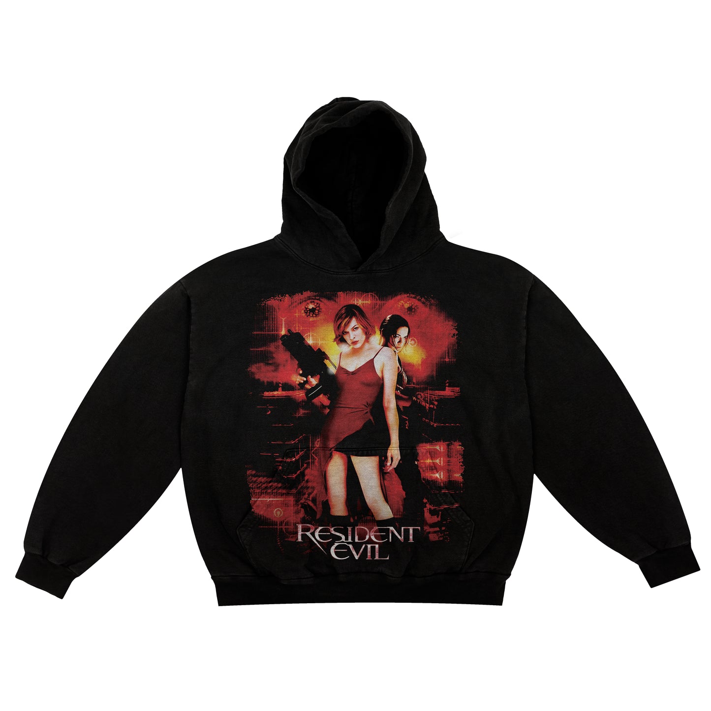 Resident Evil 2002 F&B print Hoodie