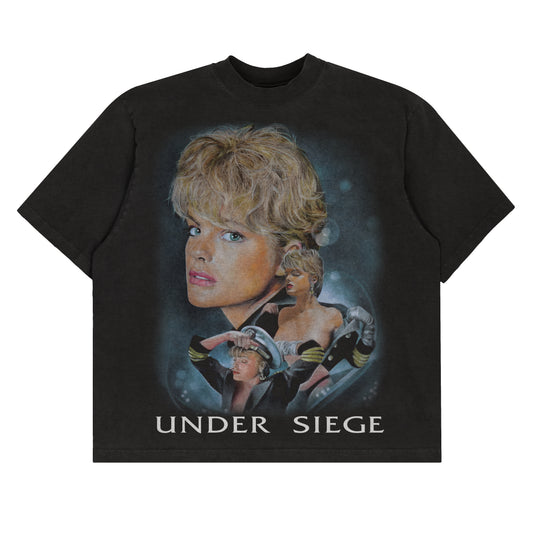 Under Siege Miss July '89 Tee